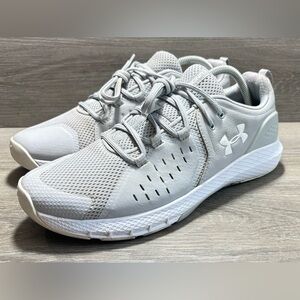 Under Armour Charged Commit 2 Gray / White Size 10